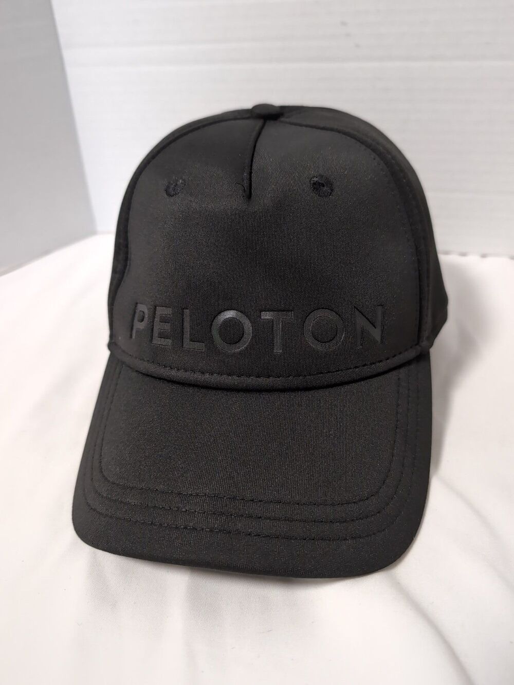 PELOTON HAT BLACK ONE SIZE Stapback Adjustable classic